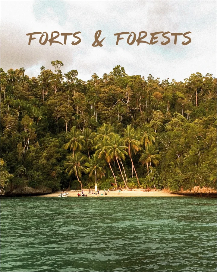 Forts and Forests: 12 days, Ambon → Kaimana